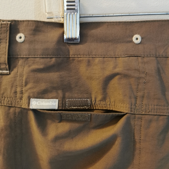 COLUMBIA | Cropped/Clamdigger Pant, Brown - Picture 4 of 5